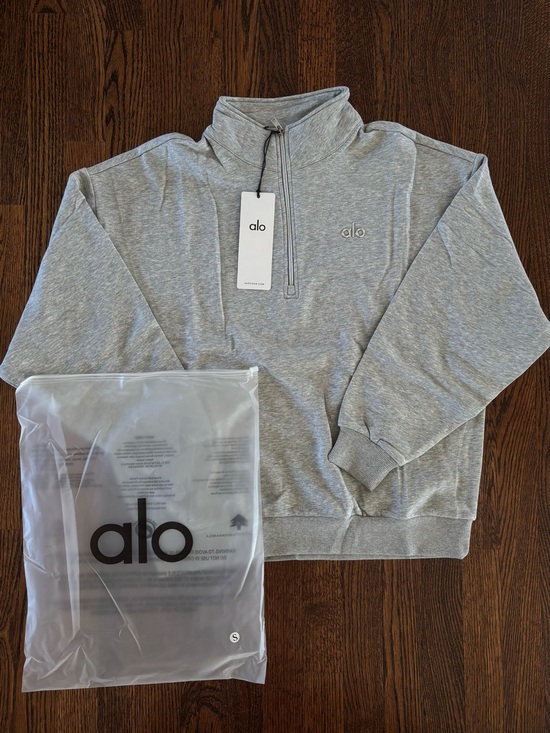 ALO Yoga Other - ALO Yoga Heather Gray Quarter-Zip Pullover